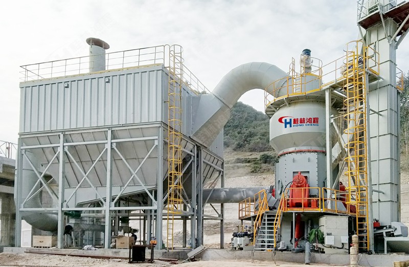 石灰石磨粉深加工項目—HLM2000云南石灰石粉立磨生產線